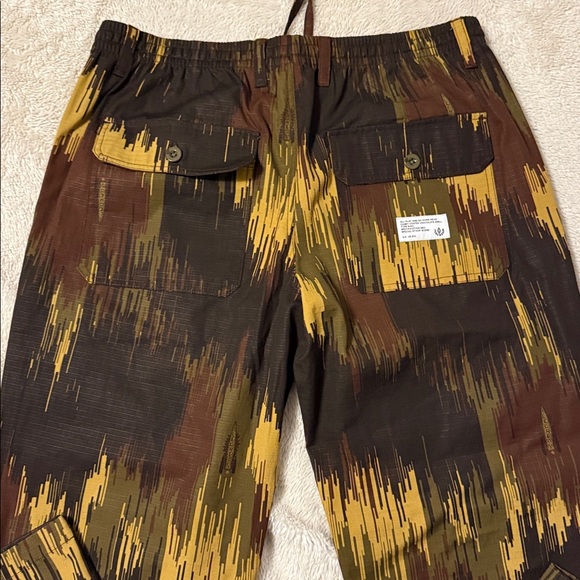 ICECREAM Drip Camo Straight Fit Drawstring Ripstop Pants - Picture 7 of 14